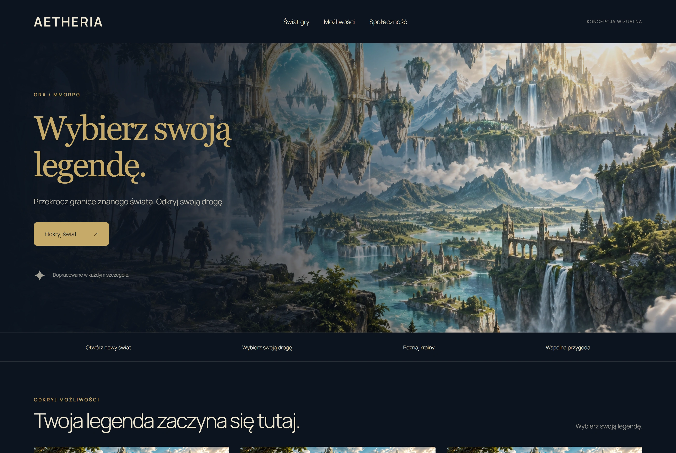 AETHERIA — Gra / MMORPG