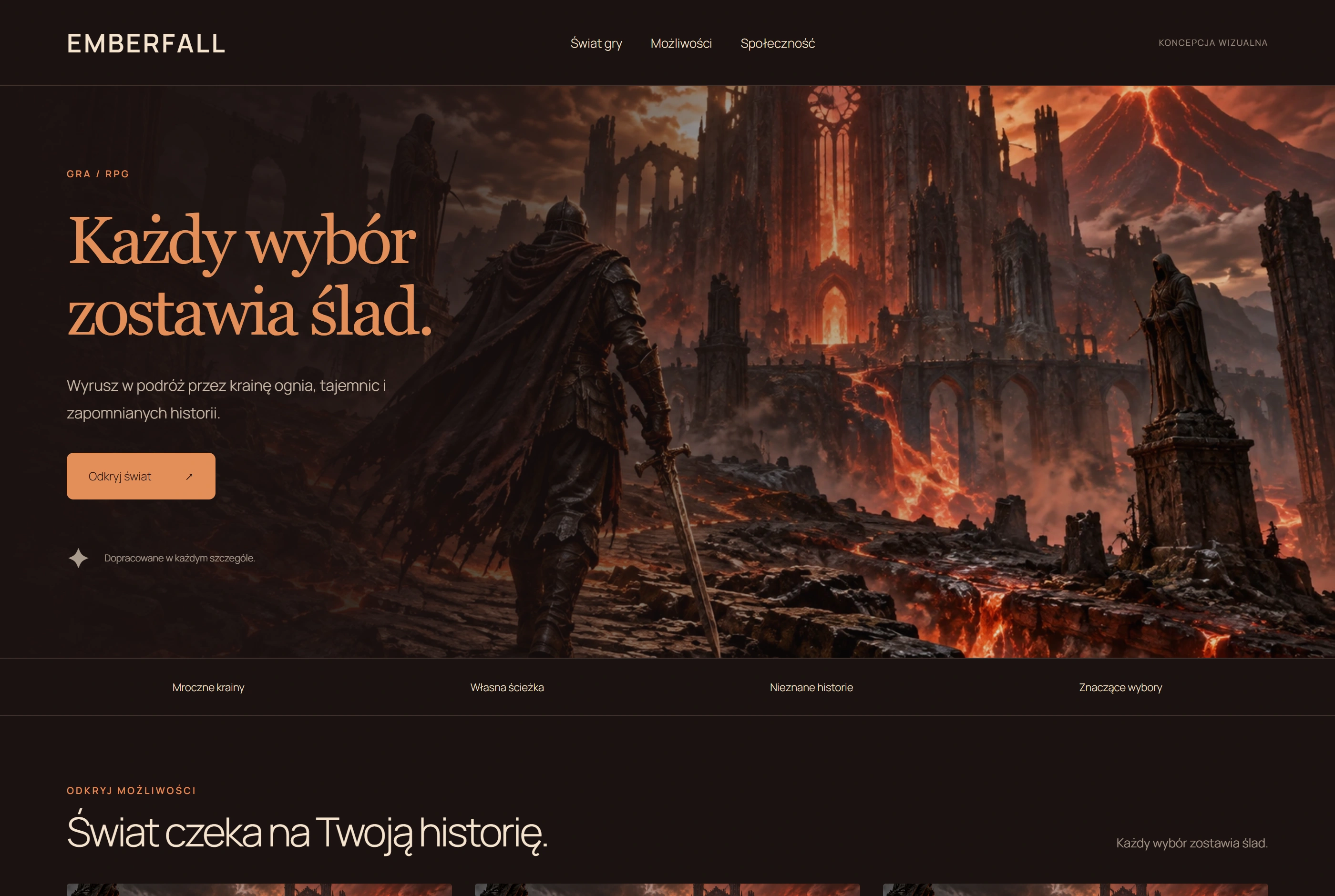 EMBERFALL — Gra / RPG