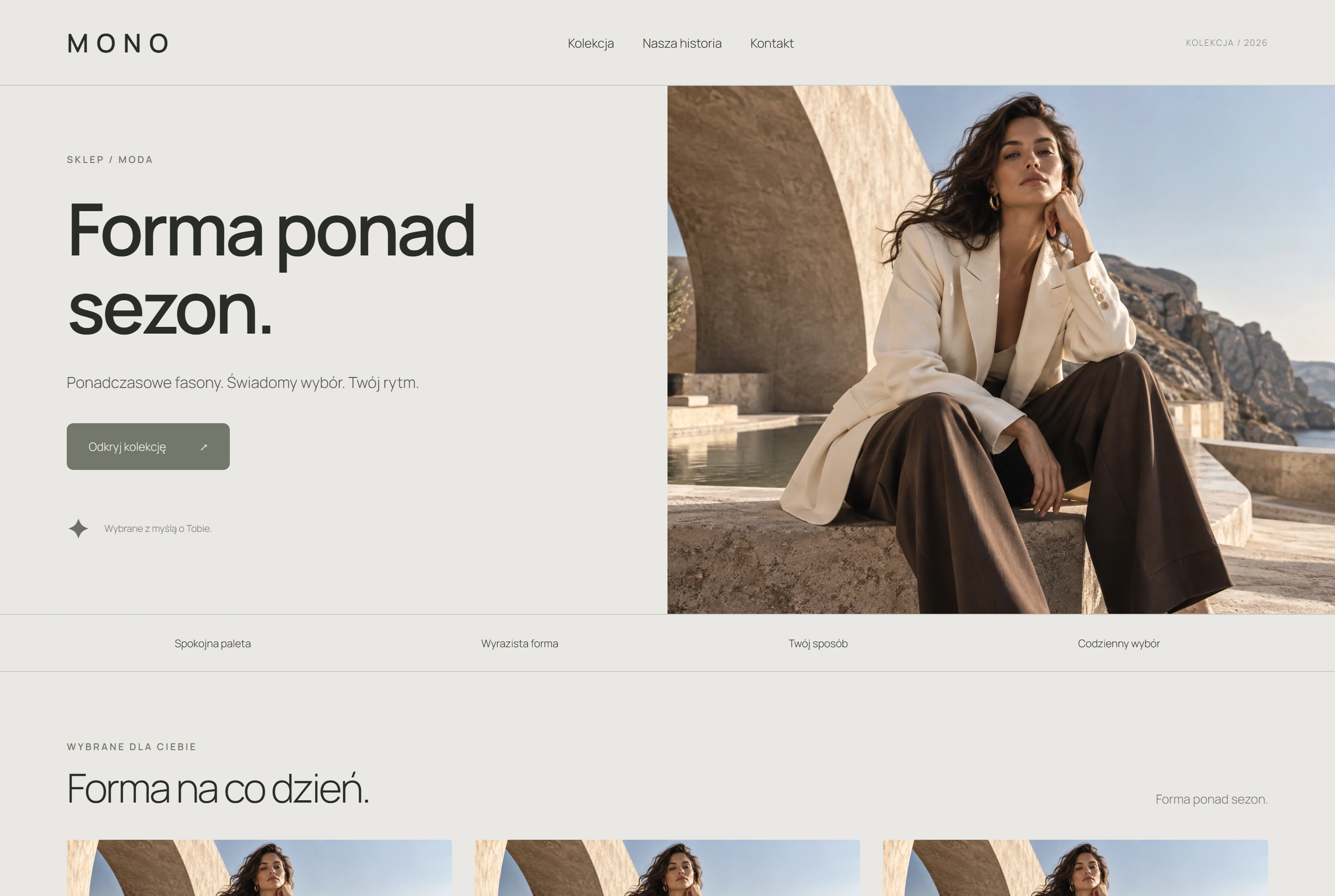 MONO — Sklep / moda