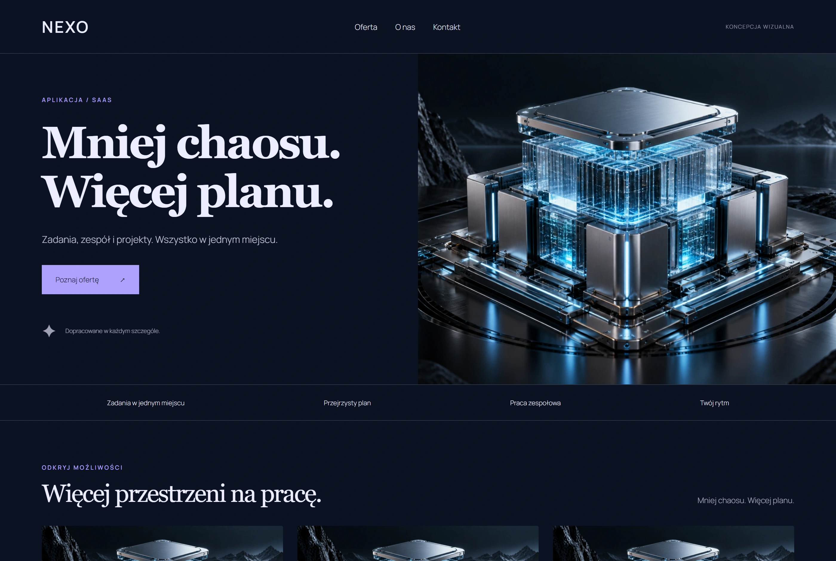 NEXO — Aplikacja / SaaS